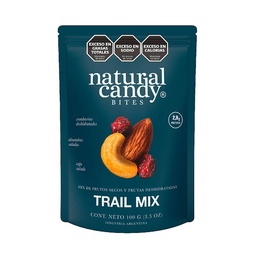 Mix Frutos Secos Natural Candy Fruta Trail 100 g.