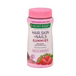 Suplemento Natures Bounty Pelo Uñas Piel 80 uni