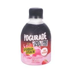 Yogur Bebible Parcialmente Descremado con Sucralosa Sabor Frutilla 250 ml.