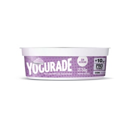 Yogur Entero Yogurade Sin Azúcar Frutos 150 g.