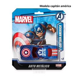 Autitos Metálicos Marvel (Modelos Surtidos)