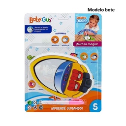 Libro Mágico Babygus Agua para Pintar (Modelos Surtidos)