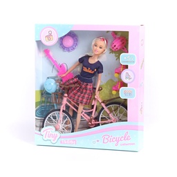 Muñeca Tiny Bicicleta