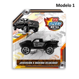 Camioneta Go Speed Metálica (Modelos Surtidos)