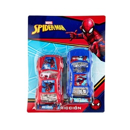 Auto A Fricción Spiderman x 2 uni