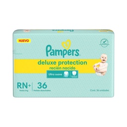 Pañales Pampers Talle Rn Deluxe 36 uni