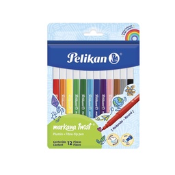 Marcador Pelikan Escolar Markana x 12 uni