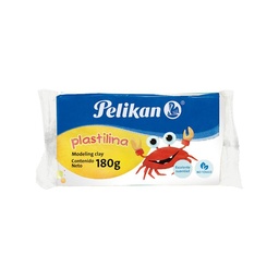 Plastilina Pelikan Blanco 180 g. x 1 uni