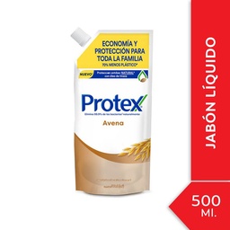 Jabón Líquido Protex Avena 500 ml