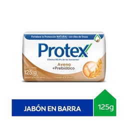 Jabón Antibacterial Protex Avena 125 g.