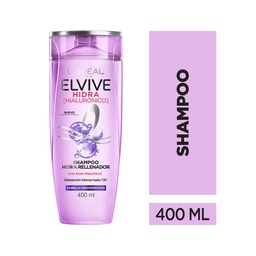 Shampoo Hidra Hialuronico Elvive 400 cc.