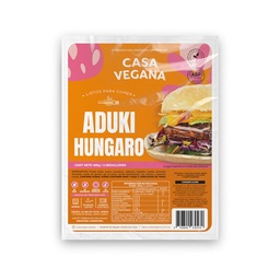 Medallón de Remolacha Aduki Hungaro Casa Vegana 400 g.