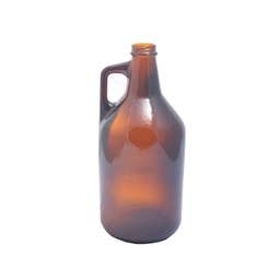 Growler Vidrio Ambar con Tapa 1950 ml. Dc