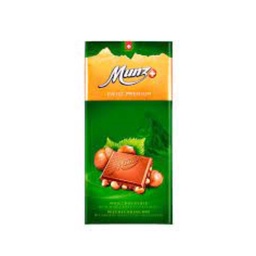 Tableta Chocolate Munz con Avellanas 100 g.