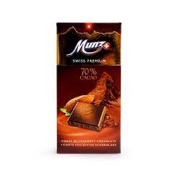 Tableta Chocolate Munz Negro 100 g.