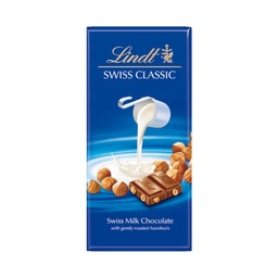 Tableta Lindt Choco Avellanas Wiss Classic 100 g.