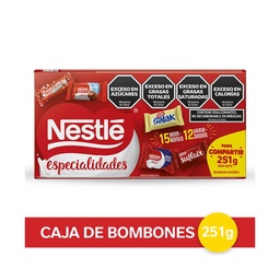 Bombones Nestlé Especialidades® Caja 251 g.