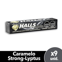 Caramelos Halls Strong-lyptus 25 g.
