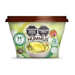 Hummus de Garbanzo Felices Las Vacas con Palta 220 g.