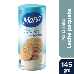 Galletitas Maná con Leche Livianas 136 g.