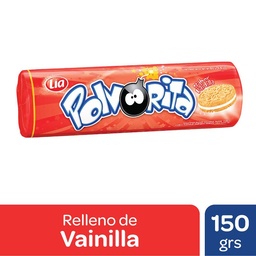 Galletitas Polvorita Vainilla Rellenas Vainilla 152 g.