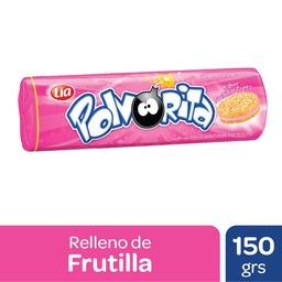 Galletitas Polvorita Vainilla Rellenas Frutilla 152 g.