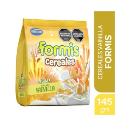 Cereales de Vainilla Arcor Formis 145 g.