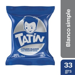 Alfajor Tatín Blanco 33 g.