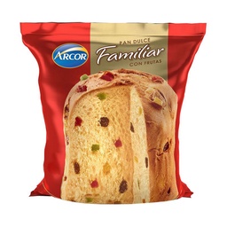 Pan Dulce Familiar Frutas Arcor 600 g.