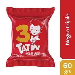 Alfajor Tatín Negro 60 g.