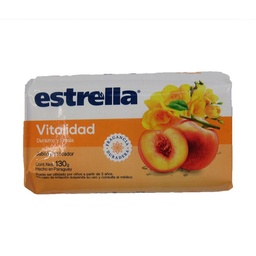 Jabón de Tocador Estrella Vitalidad x 130 g.