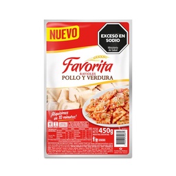 Ravioles de Pollo y Verdura Favorita 450 g.