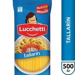 Fideos Tallarines Lucchetti 500 g.