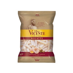 Fideos Rigatti Don Vicente Bolsa 500 g.