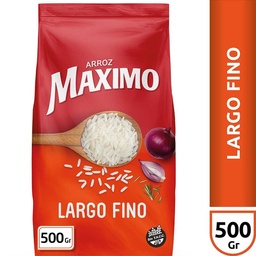 Arroz Largo Fino Máximo 00000 Bolsa 500 g.