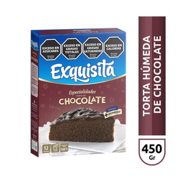 Torta de Chocolate Exquisita 450 g.