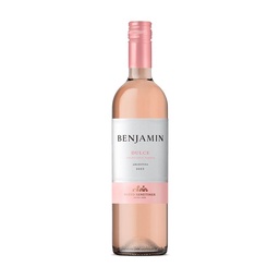 Vino Rosado Dulce Benjamin Nieto Senetiner en Botella 750 cc.