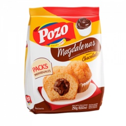 Madalenas Pozo Rellenas con Chocolate 220 g.