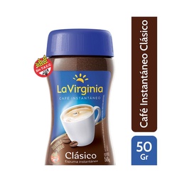 Café Instantáneo Clásico La Virginia 50 g.