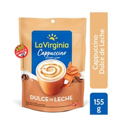 Cappuccino La Virginia Dulce de Leche Dp 155 g.