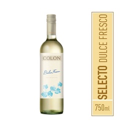 Vino Blanco Colon Selecto Dulce Fresco 750 cc.