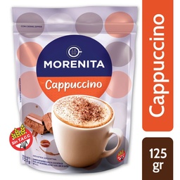 Cappuccino Instantáneo Morenita Doypack 125 g.