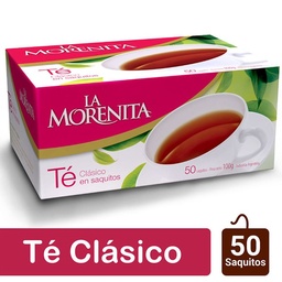 Té Morenita Negro x 50 uni