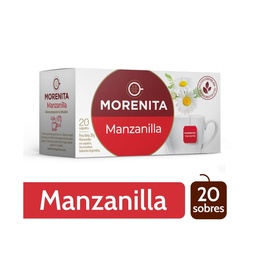 Té Morenita Manzanilla en Saquitos La x 20 uni