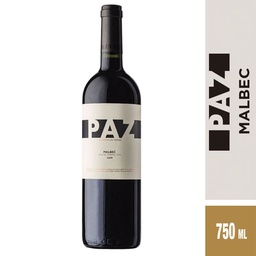 Vino Tinto Malbec Paz 750 cc.