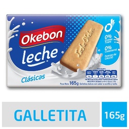 Galletitas Okebón con Leche Forti Plus 165 g.