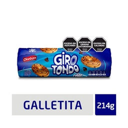 Galletitas Girotondo de Vainilla con Chips 214 g.