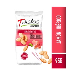 Mini Tostaditas Twistos Jamón Ibérico 95 g.