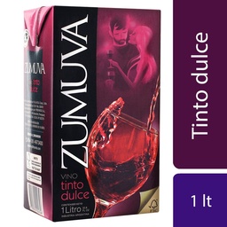 Vino Tinto Zumuva Dulce Tetra 1 l.