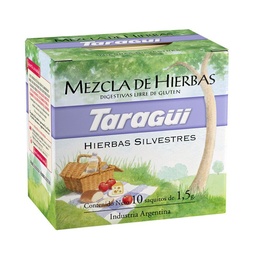 Té de Hierbas Silvestres Taragüi en Sobres x 10 uni